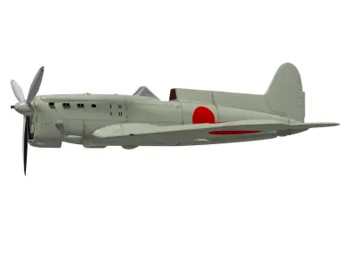 Nakajima Ki-12 3D model