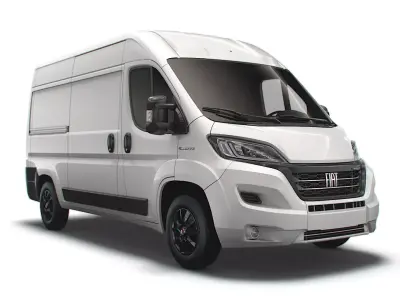 Fiat E Ducato Van L2H2 2022 3D model