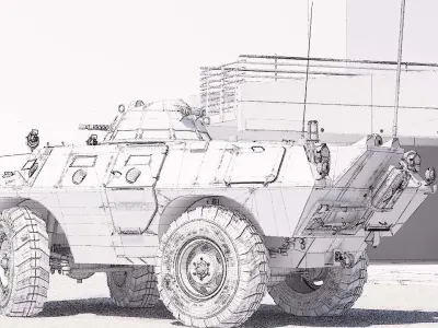 Cadillac V100  3D model