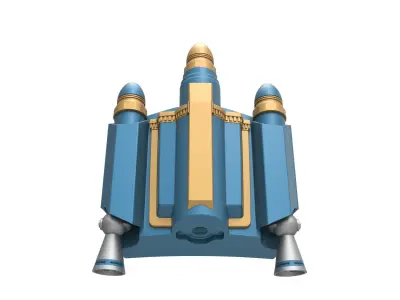 Axe Woves Jetpack from The Mandalorian TV series 3D print model