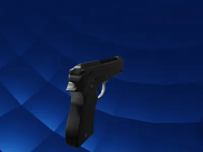 Beretta M9A1 Pistol 3d Model for Gaming  3D model