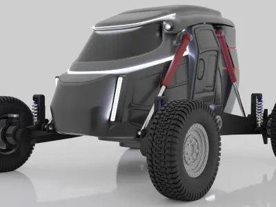 METS Vehicle 3D model