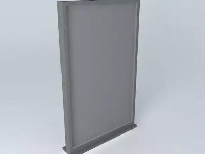 Memorial wall 2 Free 3D model