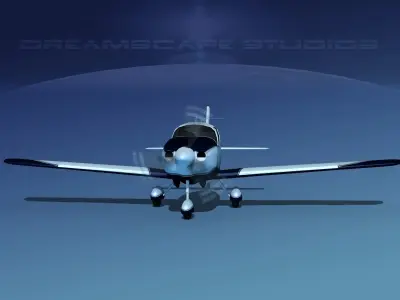 Cessna 400 TTx V01 3D model