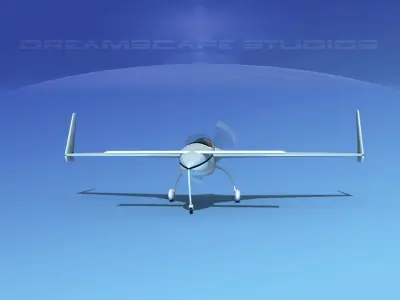Rutan VariEze V14 3D model