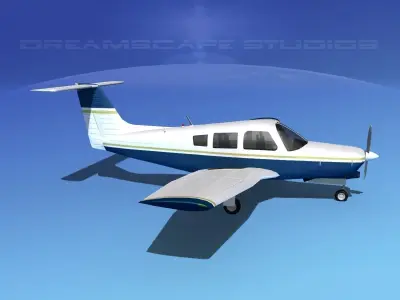 Piper Turbo Arrow III 3D model