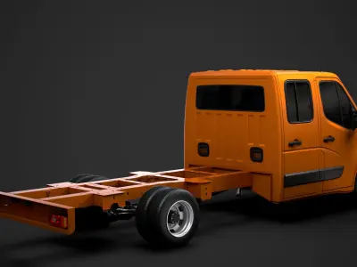 Opel Movano CrewCab DW E30 Chassis 2020 3D model