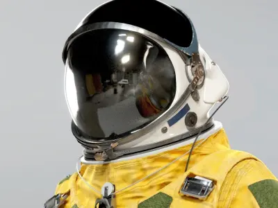 FLIGHT SUIT SR71 Pilot 3D model