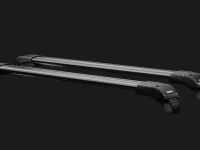 Thule AeroBlade Roof Bars 3D model