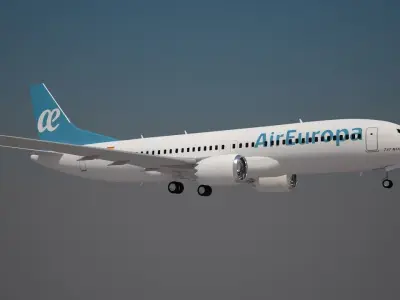 Air Europa Boeing 737 MAX 8 3D model