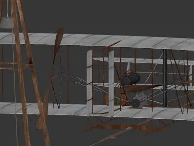 Flyer - Wright 3D model