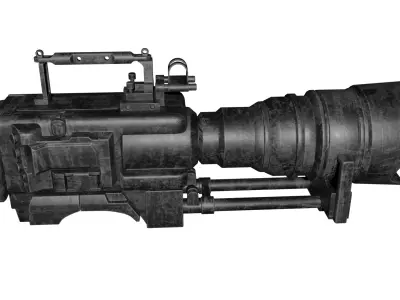 Sci-Fi Cinematic Camera - Game Ready PBR 3D Model Low-poly 3D model