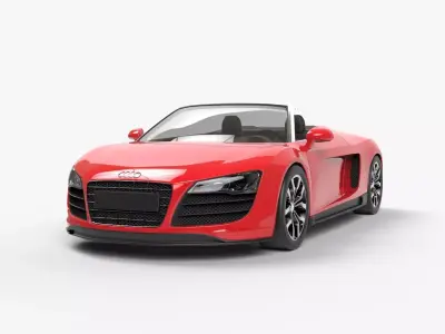 Audi R8 Spyder 3D model