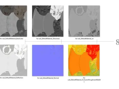 Steam tunnel Low-poly 3D model