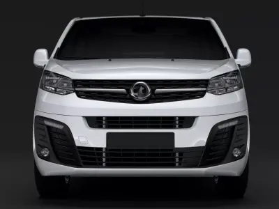 Vauxhall Zafira Life L2 2020 3D model