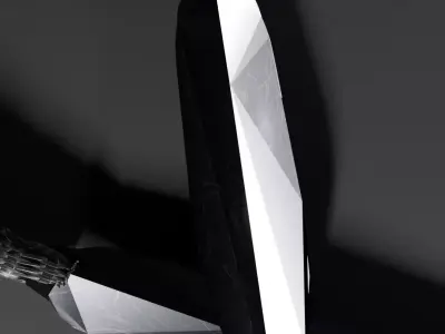 Ceremonial Dagger of the Riftborn 3D model