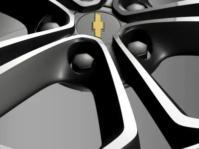 Chevrolet Volt Z spec concept rim 3D model