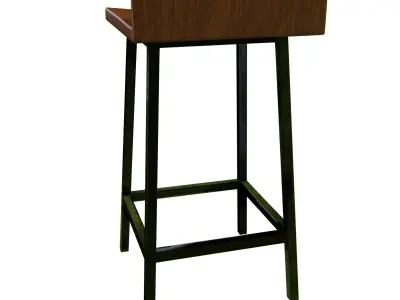 Counter Stool Free 3D model purchase
