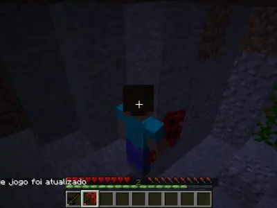 Sword and Pickaxe of Minecraft Free 3D model