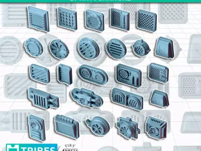Vent Covers 3D print model