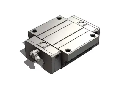 Carro Guia Linear Hiwin HGW 20 CC Linear Guide Car 3D model