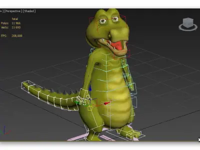 cartoon pack 2 Low-poly 3D model