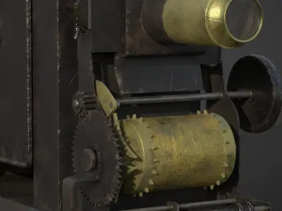 Old Projector 3D model