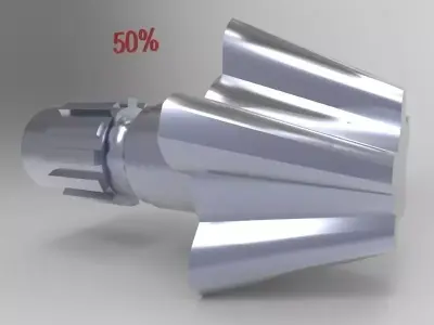 Bevel gear 3D model