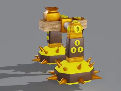 Ground driller 3D model