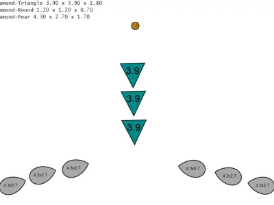 mosquito gold pendant 3D print model