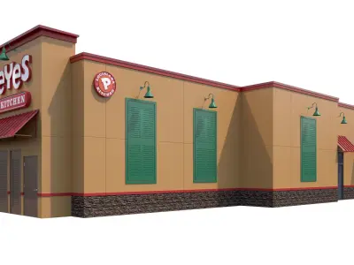 Retail-026 Popeyes 3D model