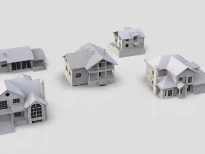 Building House 3D model