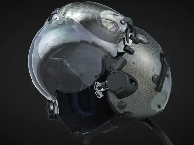 F-35 Helmet 3D model