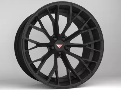 Ferrada Forged FR9 Wheel Low-poly 3D model