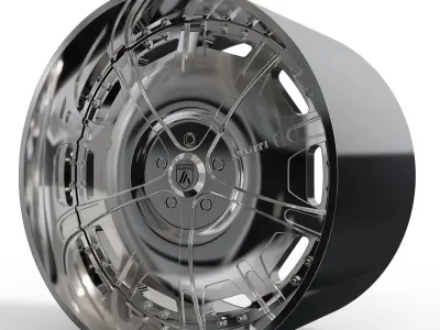 ASANTI AF182 WHEEL 3D MODEL 3D model