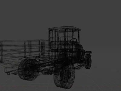  AMO-F-15 Truck 3D model