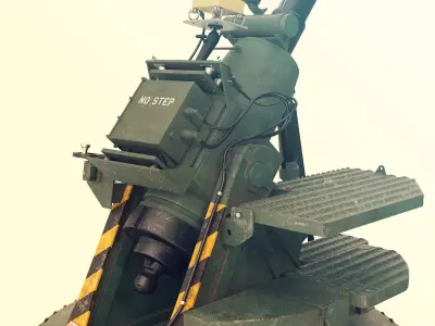 RMS6L 120 Mortar System 3D model purchase
