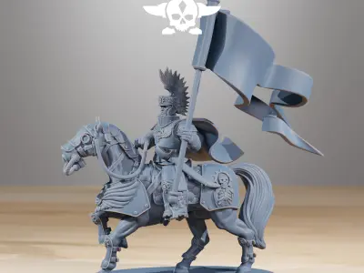 National Guard Cavalry Commanders 3D print model