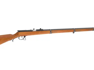 Dreyse needle gun 3D model