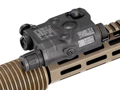 AN PEQ 15 LASER Low-poly 3D model