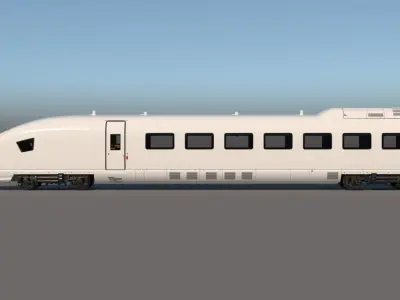 Generic Train 3D model