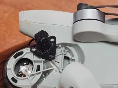 DJI Mini 3 Front Motor Arm Shaft Hinge 3D print model