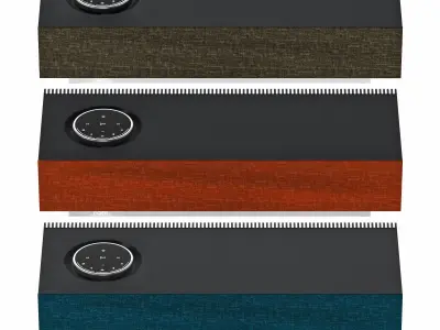 Naim Mu-so 2 Generation and Wood Edition 3D model