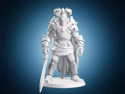 Ironspire Dread Knight 3D print model