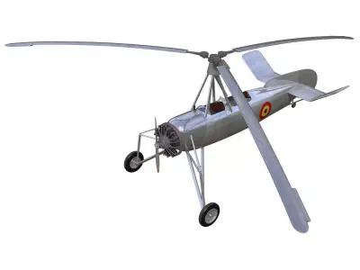 Cierva C30 3D model