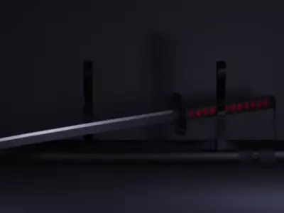 Ichigos Bankai 3D model
