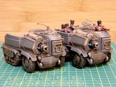 Exalted Scions - Appaloosa - Light Transport 3D print model