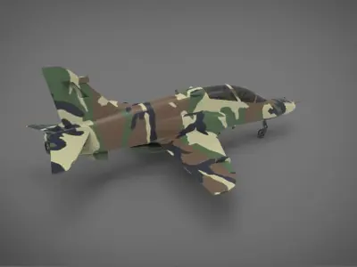 BAE Hawk T1 3D model
