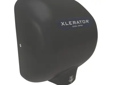 Xlerator Hand Dryer-Black 3D model