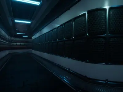 ModularSciFiEnvironment UE4 Low-poly 3D model